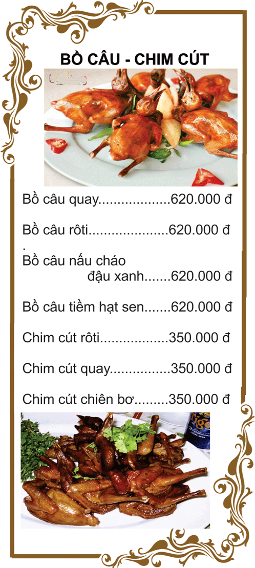 menu-bồ-câu-chim-cút